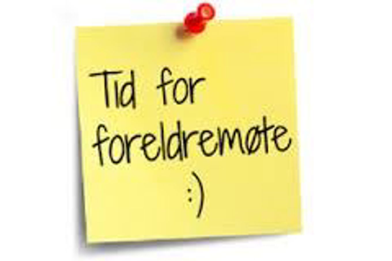 Foto: Foreldremøte Foreldremøte